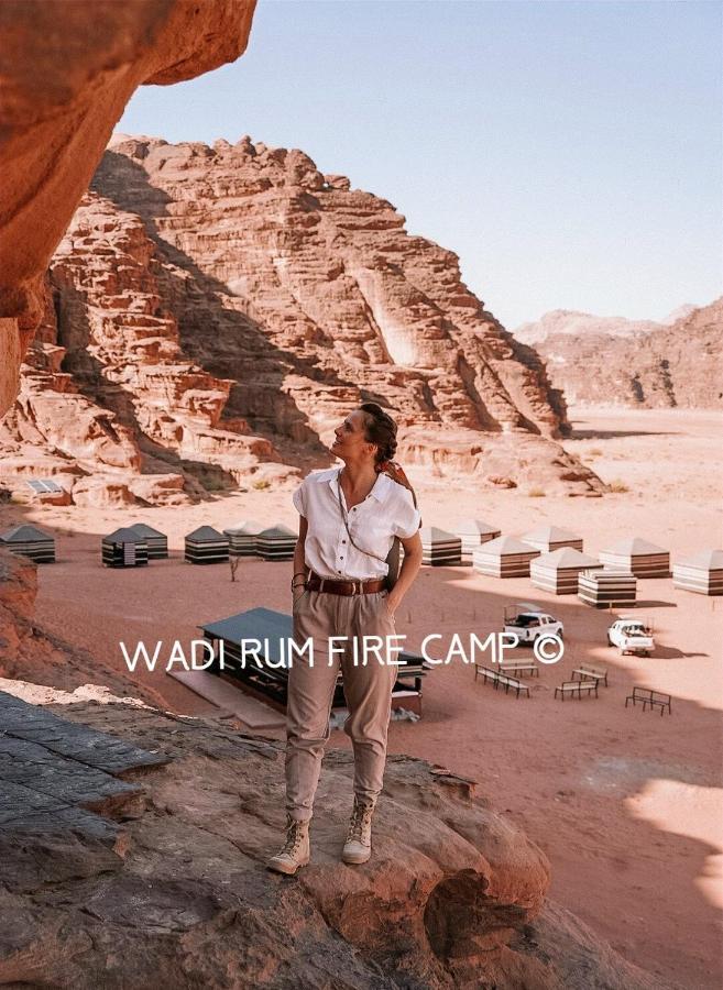 Wadi Rum Fire Camp Eksteriør billede
